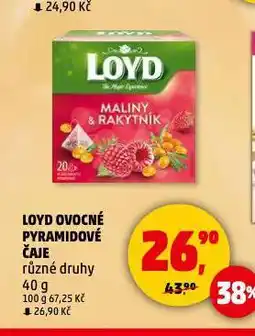 Penny Market Loyd čaj nabídka