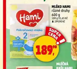 Penny Market Hami kojenecká výživa nabídka