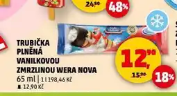 Penny Market Trubička plněná vanilkovou zmrzlinovou wera nova nabídka