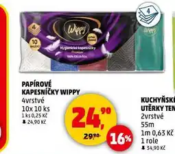 Penny Market Wippy papírové kapesníčky nabídka
