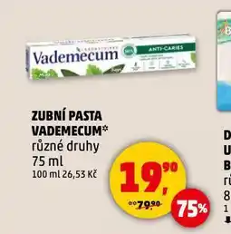 Penny Market Vademecum zubní pasta nabídka