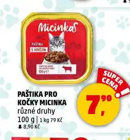 Penny Market Micinka paštika pro kočky nabídka