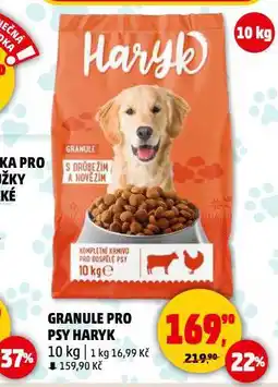 Penny Market Haryk granule pro psy nabídka