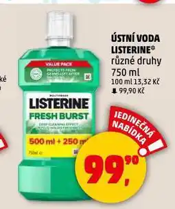 Penny Market Listerine ústní voda nabídka