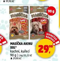 Penny Market Akinu masíčka pro psy nabídka
