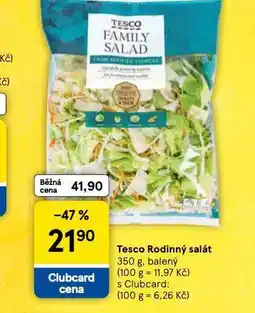 Tesco Rodinný salát nabídka