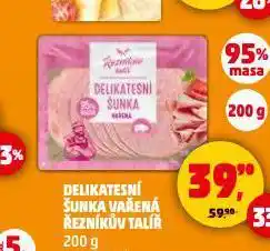 Penny Market Delikatesní vařená šunka nabídka