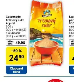 Tesco Třtinový cukr nabídka