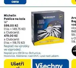 Tesco Michelin poklice na kola nabídka