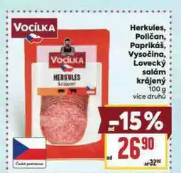 Billa Herkules nabídka