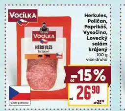 Billa Paprikáš nabídka