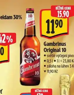 Albert Pivo gambrinus originál nabídka