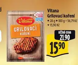 Albert Vitana grilovací koření nabídka