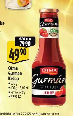 Albert Otma gumrán kečup nabídka