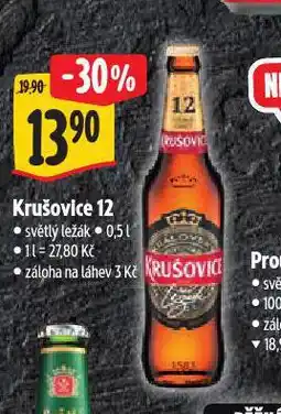 Albert Pivo krušovice 12 královský ležák nabídka