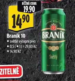 Albert Pivo braník 10 nabídka