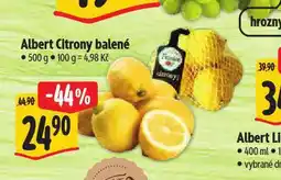 Albert Citrony nabídka