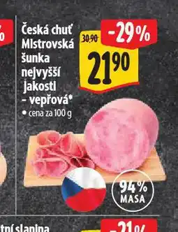 Albert Misytrvská šunka nejvyšší jakosti nabídka