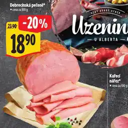 Albert Debrecínská pečeně nabídka