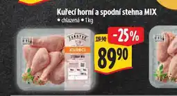 Albert Kuřecí horní a spodní stehna mix nabídka