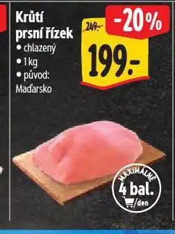 Albert Krůtí prsní řízek nabídka