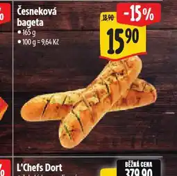Albert Česneková bageta nabídka