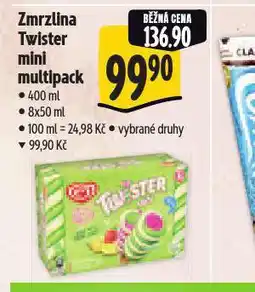 Albert Zmrzlina twistere mini multipack nabídka