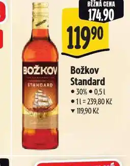 Albert Božkov standard nabídka