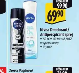 Albert Nivea antiperspirant / deodorant sprej nabídka