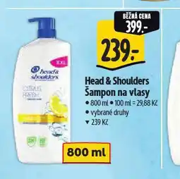 Albert Head&shoulders šampon nabídka