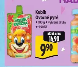 Albert Kubík ovocné pyré nabídka