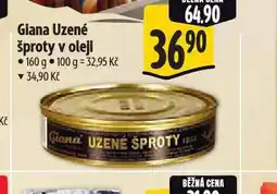 Albert Giana uzené šproty v oleji nabídka
