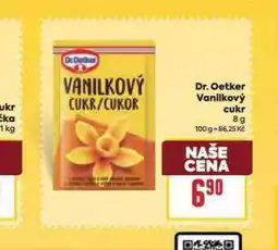Billa Dr. oetker vanilikový cukr nabídka