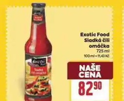Billa Exotic food sladká chilli omáčka s ananasem nabídka