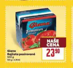 Billa Giana rajčata pasírovaná nabídka