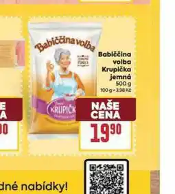 Billa Krupička jemná nabídka