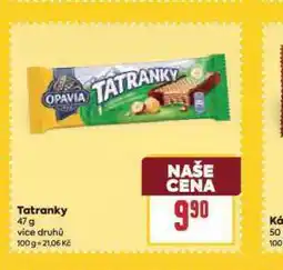 Billa Tatranky nabídka