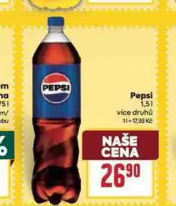 Billa Pepsi 1,5l nabídka