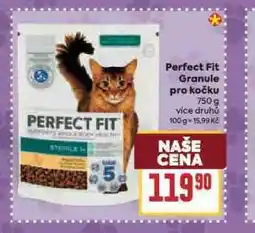 Billa Perfect fit granule pro kočky nabídka