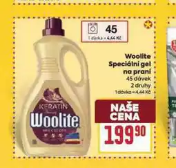 Billa Woolite speciální prací prostředek nabídka