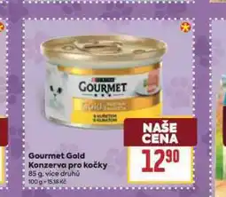 Billa Gourmet gold konzerva pro kočky nabídka