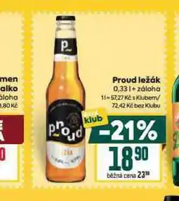 Billa Proud ležák nabídka
