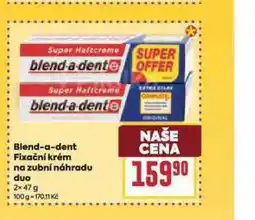 Billa Blend a dent fixační krém na zubní náhradu nabídka