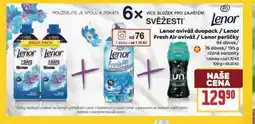 Billa Lenor aviváž / vonné perly nabídka