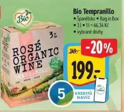 Albert Bio Tempranillo nabídka