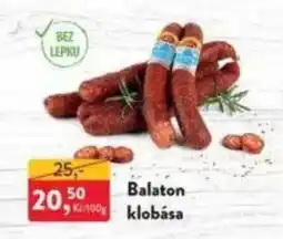 MP Krásno Balaton klobasa nabídka