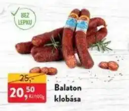 MP Krásno Balaton klobasa nabídka