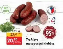 MP Krásno Trefilova masopustní klobása nabídka