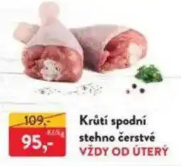 MP Krásno Krůtí spodní stehno čerstvé nabídka