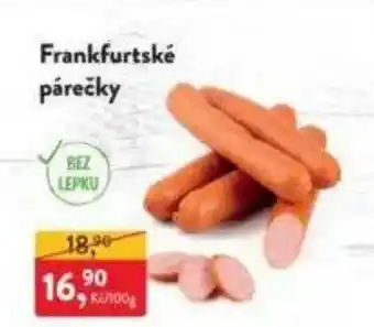 MP Krásno Frankfurtské párečky nabídka